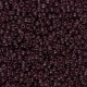 Miyuki rocailles Perlen 11/0 - Dark smoky amethyst 11-153